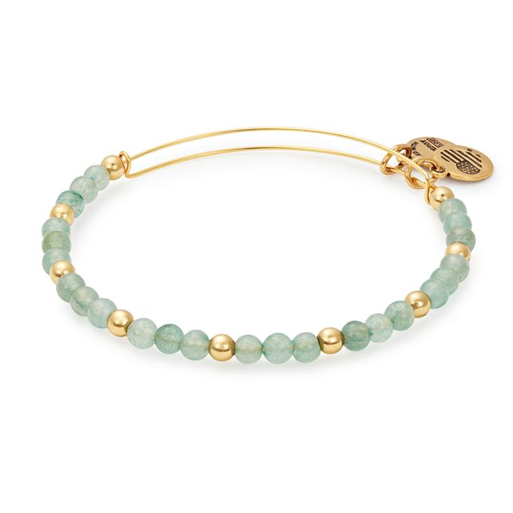 Alex And Ani Fern Beaded Bangle