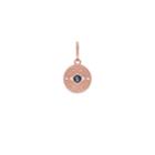 Alex And Ani Evil Eye Necklace Charm, 14kt Rose Gold Plated Sterling Silver