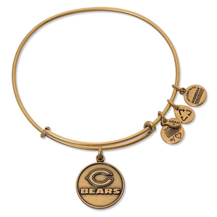 Alex And Ani Chicago Bears Logo Charm Bangle