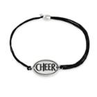 Alex And Ani Cheer Pull Cord Bracelet, Sterling Silver