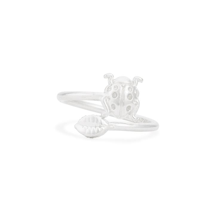 Alex And Ani Ladybug Ring Wrap, Sterling Silver