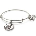 Alex And Ani Cleveland Indians  Cap Logo Charm Bangle, Rafaelian Silver Finish