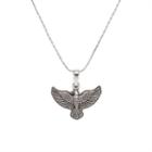 Alex And Ani Spirit Of The Eagle Expandable Necklace | Team Red, White, And Blue, Rafaelian Silver Finish