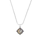 Alex And Ani Moonlight Expandable Necklace, Two Tone