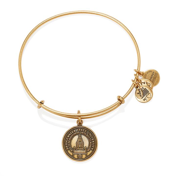 Alex And Ani Bridgewater State University Logo Charm Bangle