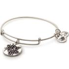 Alex And Ani Vine Charm Bangle, Rafaelian Silver Finish