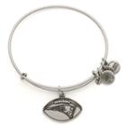 Alex And Ani New England Patriots Football Charm Bangle, Rafaelian Silver Finish