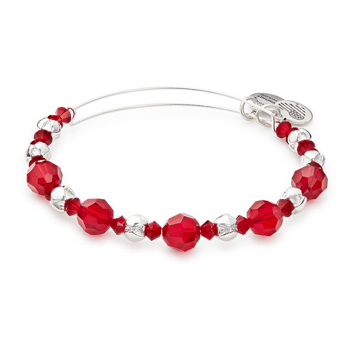 Alex And Ani Bloom Beaded Bangle With Swarovski® Crystals
