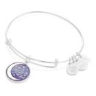 Alex And Ani Stellar Love Charm Bangle | Edesia, Shiny Silver Finish