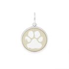 Alex And Ani Paw Print Necklace Charm
