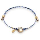 Alex And Ani Light Silk Crystal Precious Threads Bracelet, 14kt Gold Plated