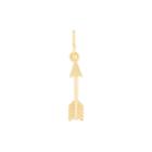 Alex And Ani Arrow Necklace Charm, 14kt Gold Plated