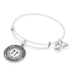 Alex And Ani Number 11 Charm Bangle, Rafaelian Silver Finish