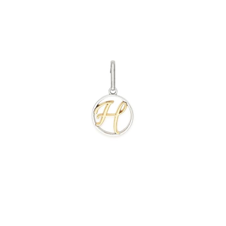 Alex And Ani Initial H Two Tone Necklace Charm