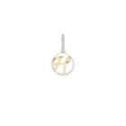 Alex And Ani Initial H Two Tone Necklace Charm