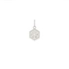 Alex And Ani Snowflake Necklace Charm, Sterling Silver