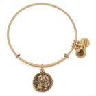 Alex And Ani Ivy Charm Bangle, Rafaelian Gold Finish