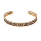 Alex And Ani Calavera Cuff, Rafaelian Gold Finish
