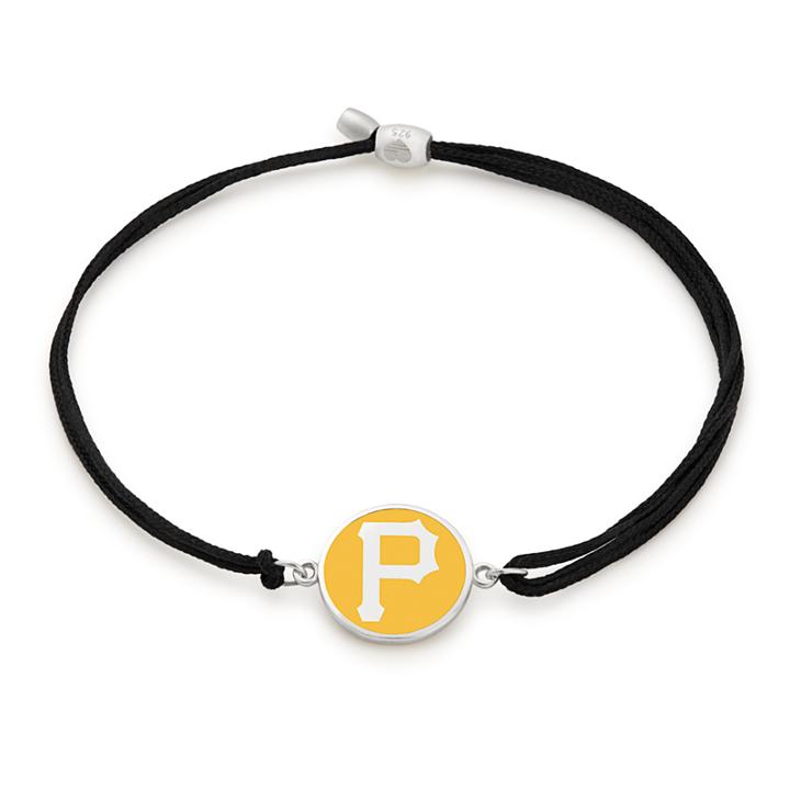 Alex And Ani Pittsburgh Pirates  Pull Cord Bracelet, Sterling Silver