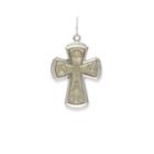 Alex And Ani Sacred Cross Necklace Charm, Sterling Silver