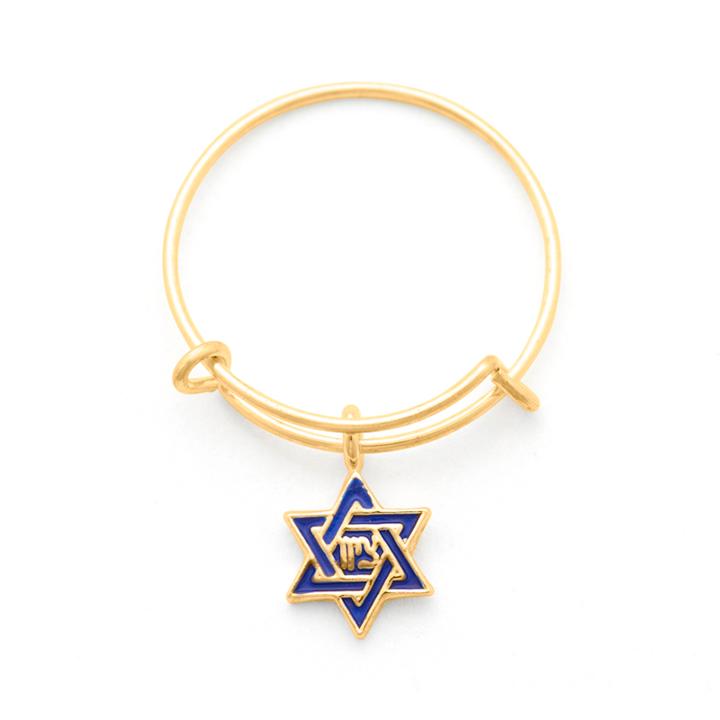 Alex And Ani Star Of David Expandable Wire Ring