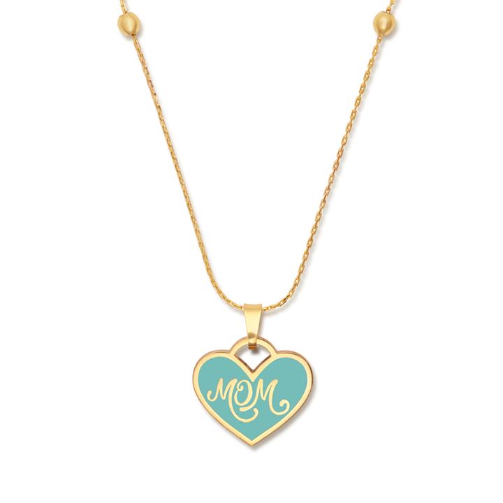 Alex And Ani Mom Color Infusion Expandable Necklace, Shiny Gold Finish