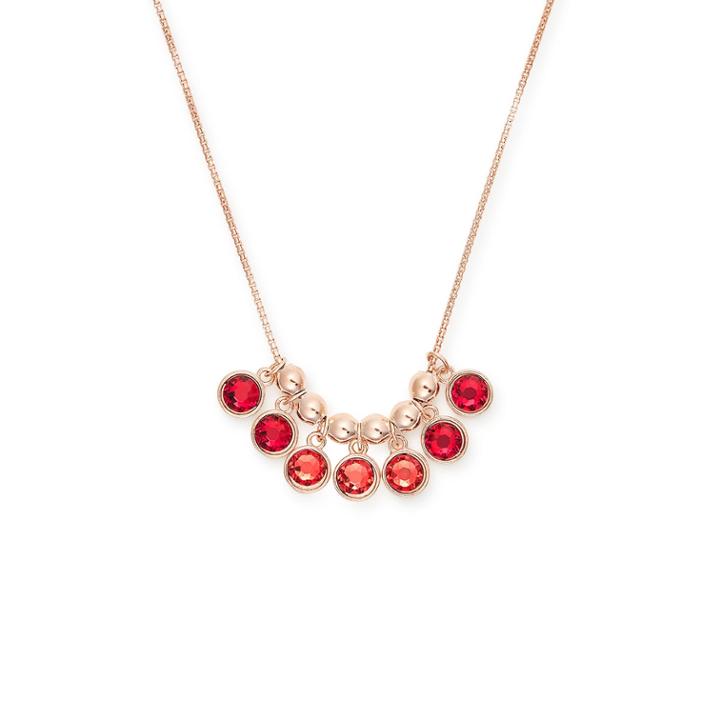 Alex And Ani Scarlet Mirage Necklace, 14kt Rose Gold Plated Sterling Silver