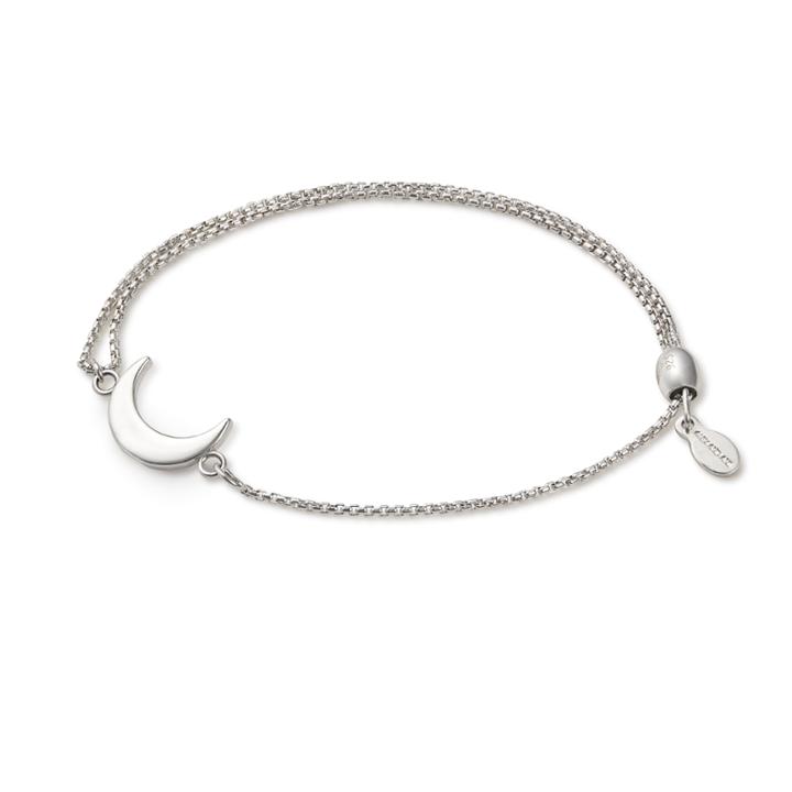 Alex And Ani Moon Pull Chain Bracelet, Sterling Silver