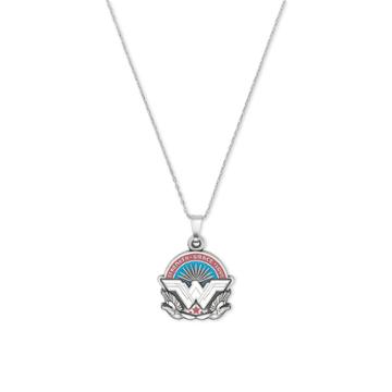 Alex And Ani Strength Grace Love Wonder Woman Expandable Necklace, Rafaelian Silver Finish