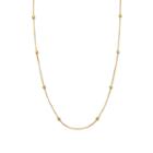 Alex And Ani 38” Expandable Chain Necklace 14kt Gold Plated