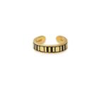 Alex And Ani Line Cuff Ring, 14kt Gold Plated