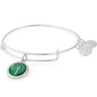 Alex And Ani Mother Mary Color Infusion Charm Bangle, Shiny Silver Finish