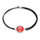 Alex And Ani Chi Omega Pull Cord Bracelet, Sterling Silver