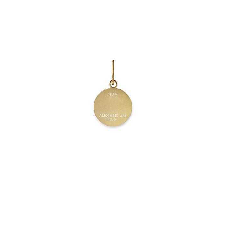 Alex And Ani Initial Y Necklace Charm, 14kt Gold Plated