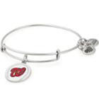 Alex And Ani Washington Nationals Color Infusion Charm Bangle, Rafaelian Silver Finish