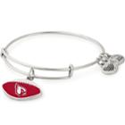 Alex And Ani Arizona Cardinals Football Color Infusion Charm Bangle, Rafaelian Silver Finish