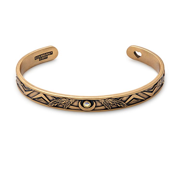 Alex And Ani Godspeed Cuff, Rafaelian Gold Finish