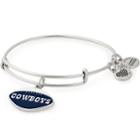 Alex And Ani Dallas Cowboys Football Color Infusion Charm Bangle, Rafaelian Silver Finish