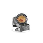 Alex And Ani Liberty Copper Carry Light™ 14kt Gold Center Spoon Ring, 14kt Gold Filled