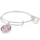 Alex And Ani Celebrate Today Charm Bangle American Cancer Society, Shiny Silver Finish