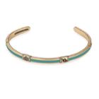 Alex And Ani Snake Color Infusion Thin Cuff, Rafaelian Gold Finish