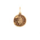 Alex And Ani Elder Necklace Charm, Rafaelian Gold Finish
