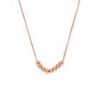 Alex And Ani 38  Expandable Chain Necklace 14kt Rose Gold Plated, 14kt Rose Gold Plated Sterling Silver