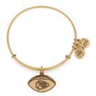 Alex And Ani Kansas City Chiefs Football Charm Bangle, Rafaelian Gold Finish