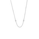 Alex And Ani 24 Expandable Chain Necklace Sterling Silver