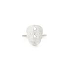 Alex And Ani Calavera Adjustable Statement Ring, Sterling Silver