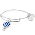 Alex And Ani We Rise Charm Bangle Global Citizen, Shiny Silver Finish