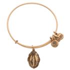 Alex And Ani Mother Mary Charm Bangle, Rafaelian Gold Finish