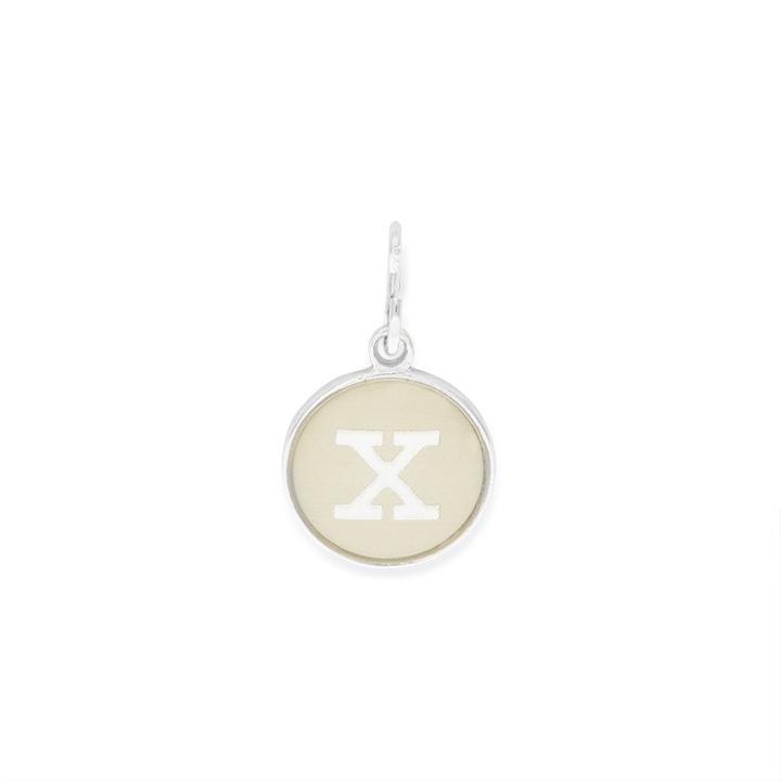 Alex And Ani Initial X Necklace Charm