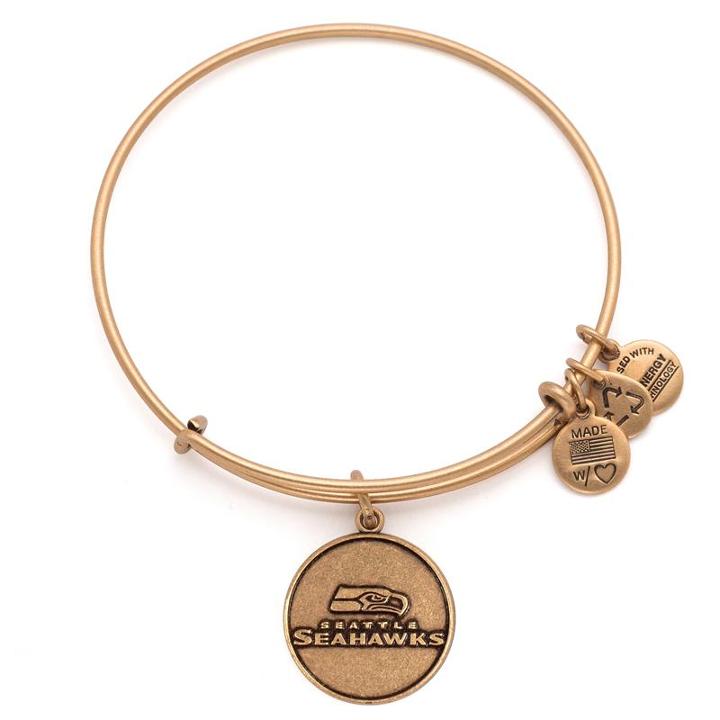 Alex And Ani Seattle Seahawks Logo Charm Bangle